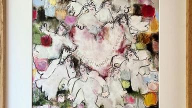 Engelbild von Anette Uhl