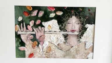 Engelbild von Anette Uhl