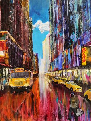 NY Street von Gerhard Winkler